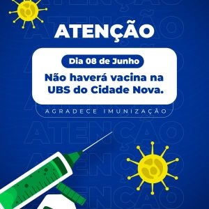 Aviso Importante – Imunização
