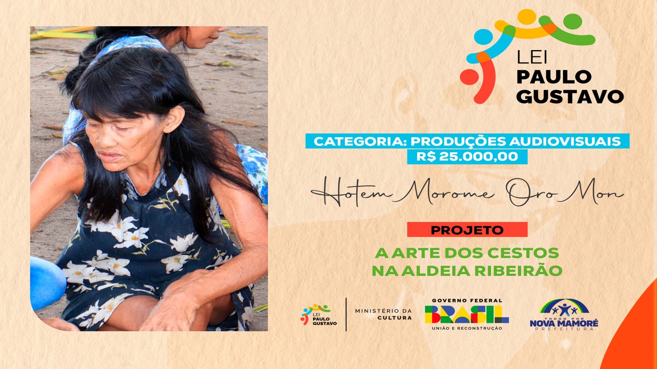 Arte dos Cestos na Aldeia Ribeirão
