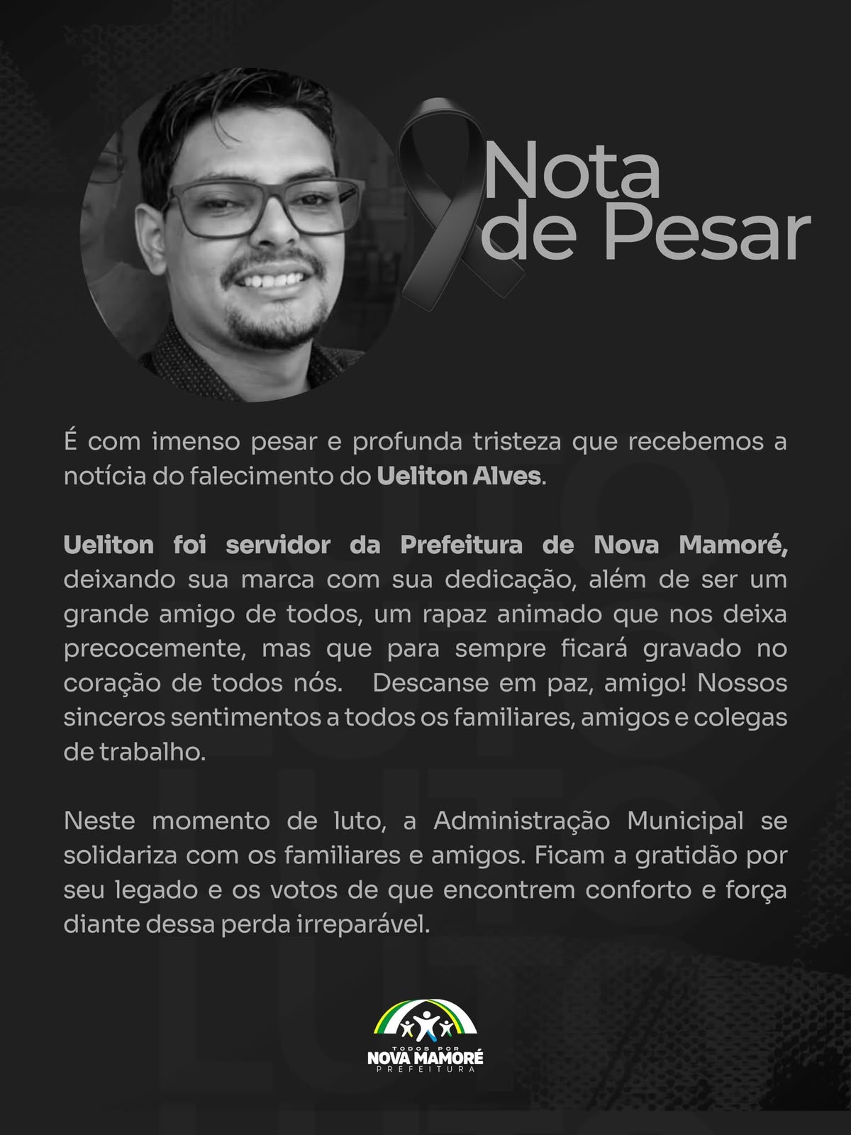 Nota de pesar