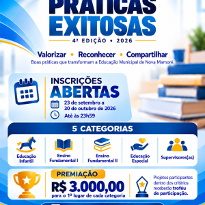 Concurso Prêmio Práticas Exitosas – 4ª Edição 2026