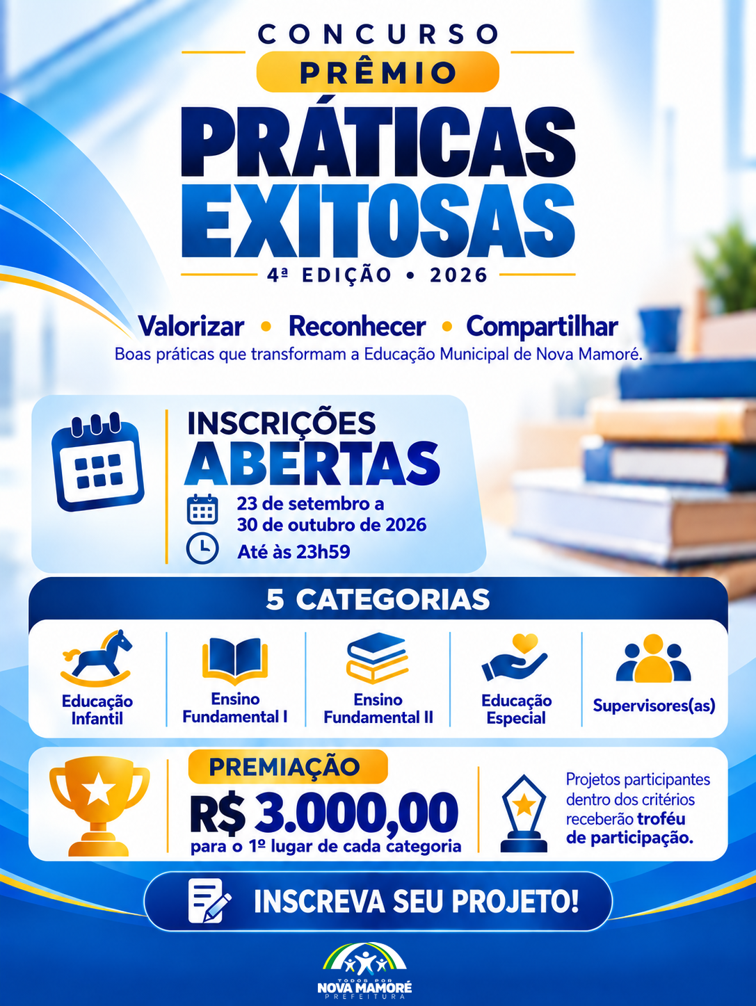 Concurso Prêmio Práticas Exitosas – 4ª Edição 2026