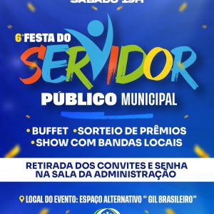 Prefeitura de Nova Mamoré realiza 6ª Festa do Servidor Público Municipal no dia 31 de outubro